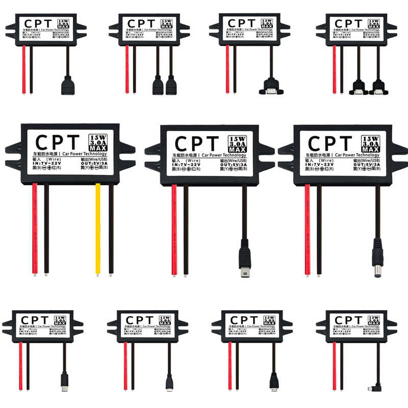 Down Dc Dc Step Buck Conver Power Ply Module V To V A W For Car Male Mini Micro Usb