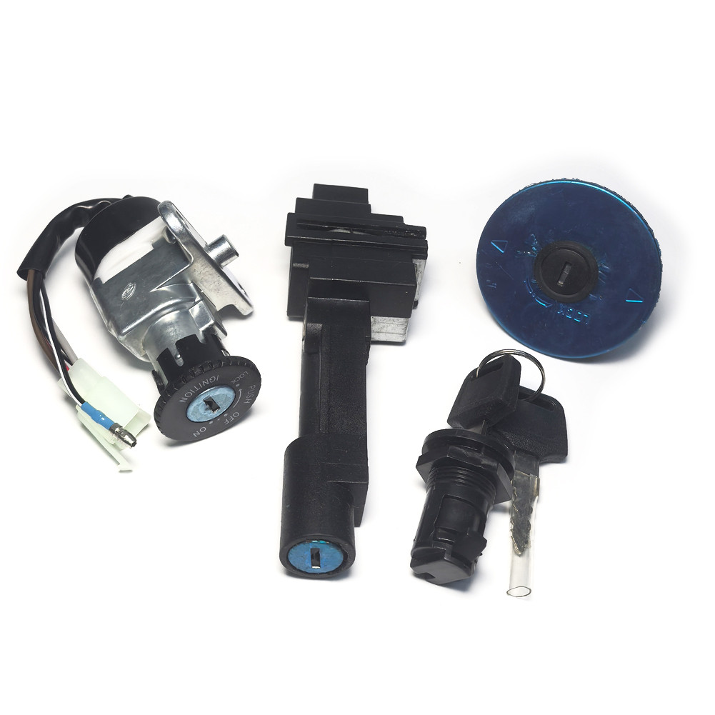 3Kj 3 37 JOG 50 Ignition Switch Set Seat Lock Key Kit For Chinese QJ ...