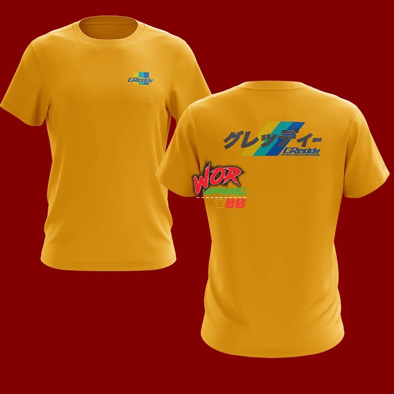 BAJU GREDDY TRUST RACING TURBO BOOST JAPAN MOTORSPORT VER 2 T SHIRT ...