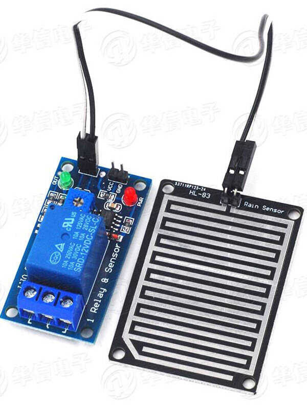 Rainwater sensing control switch humidity relay module sensitivity ...