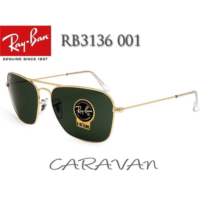 Ray Ban Caravan Rb3136 001 Original 5VOW | Shopee Philippines