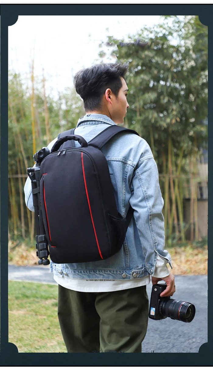 Professional Large-capacity Camera Bag Waterproof Nylon Wear-resistant ...