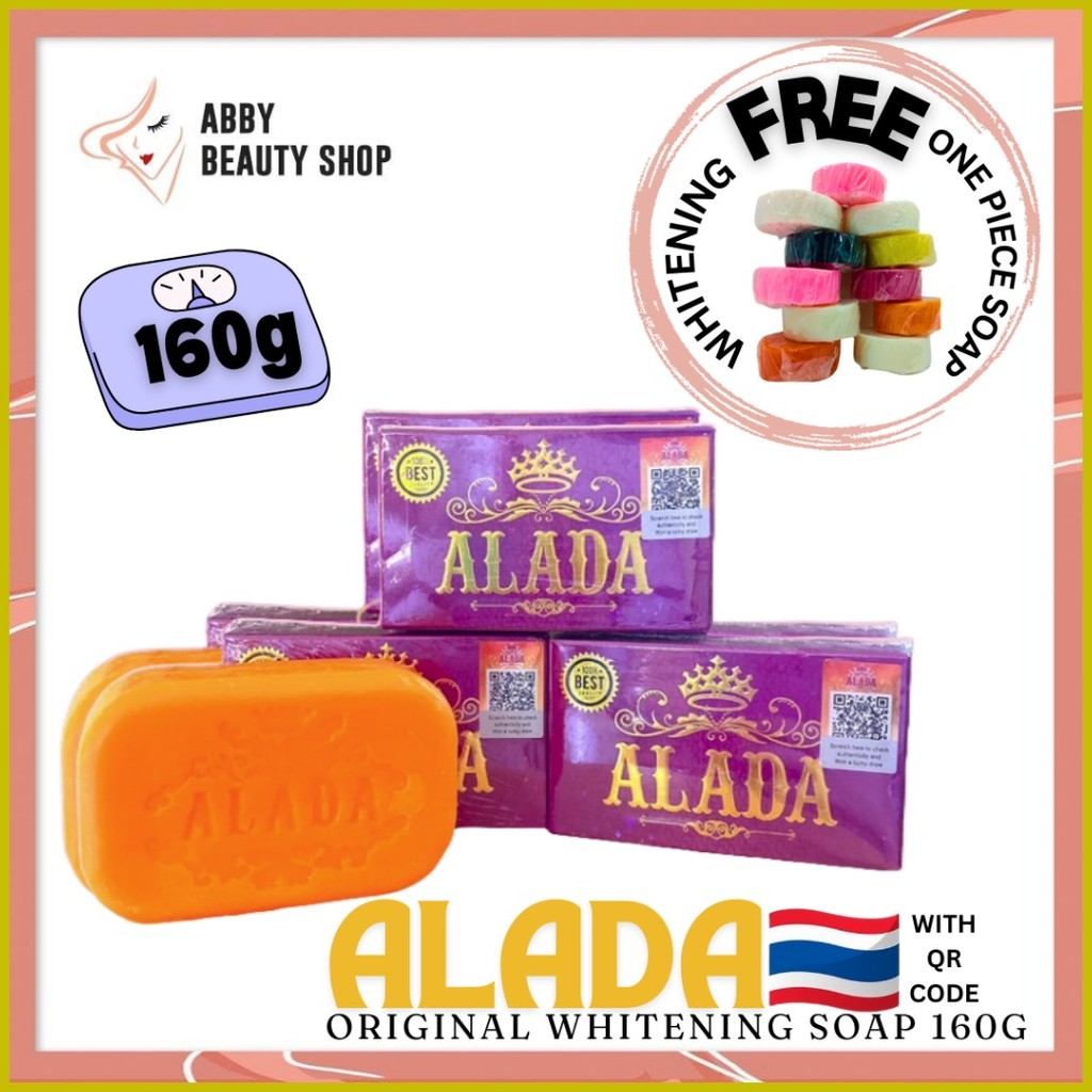 ☑ Alada Soap Original Thailand Regine Mini Big 80g 160g Whitening Anti ...