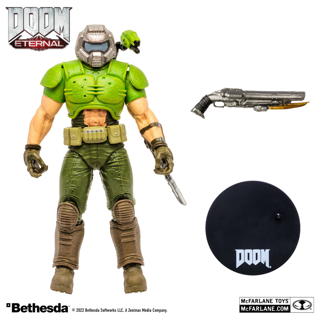McFarlane DOOM Classic Green Doom Slayer 6 Inches | Shopee Philippines