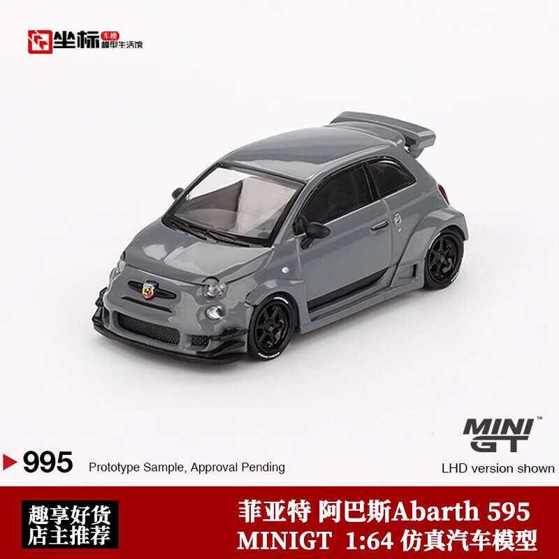 MINIGT 1: 64 Fiat ABARTH 595 LBWK Abas alloy car model | Shopee Philippines