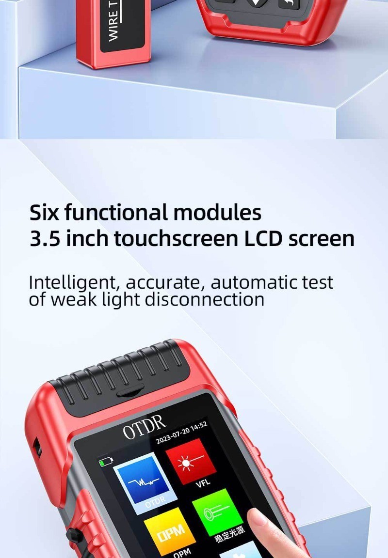 Brand New OTDR Fiber Tester Optical Time Domain Reflectometer Fault ...