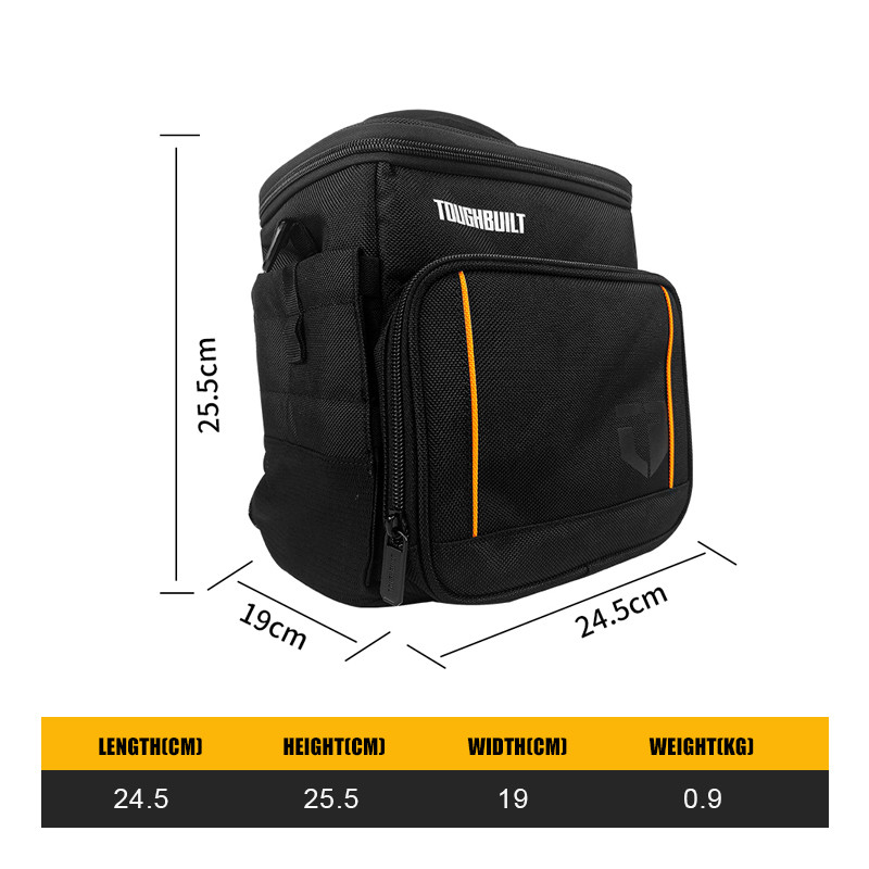 TOUGHBUILT TB-L1-S-10-B Soft-Sided Cooler Outdoor Foldable Insulated ...