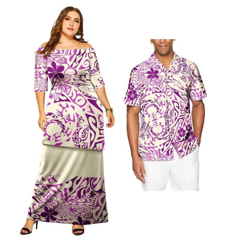 Wer Hawaii Trcal Printing The Polynesian Samoan Tribe Casual Couples ...