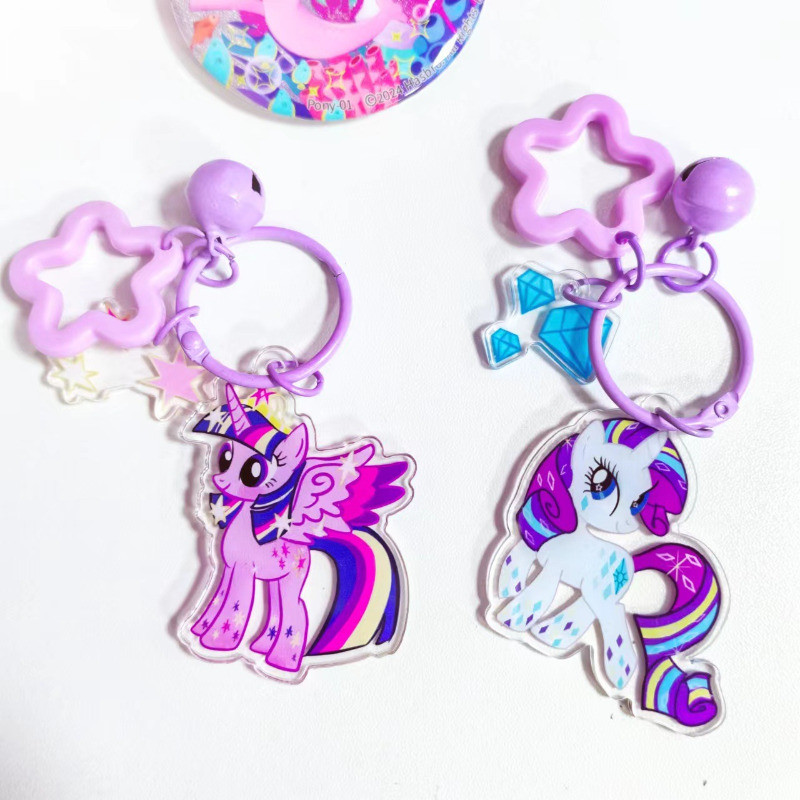 My Little Pony Periphery Acrylic Keychain Twilight Sparkle Cute Cartoon ...