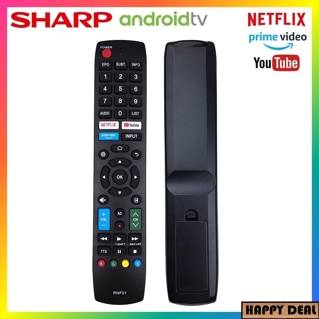 [] SHARP AQUOS ANDROID SMART TV Netflix Youtube Prime Video Remote ...