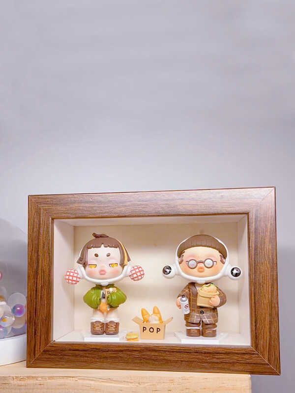 Blind Box Storage Display Frame Photo Hollow POP MART Diy Transparent ...