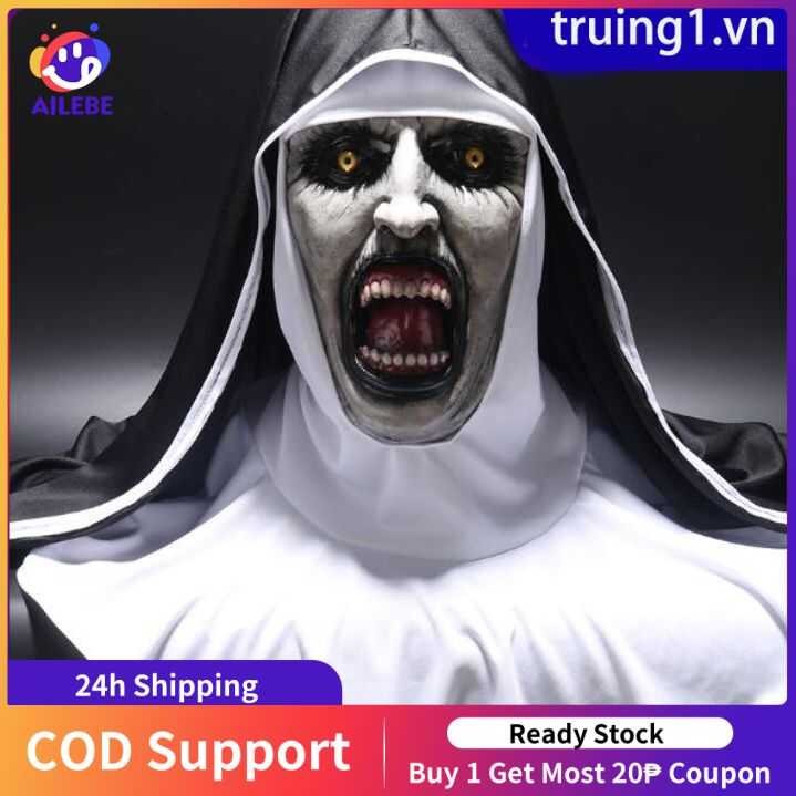 Horror Mask, Cosplay Scary Latex Masks Halloween Costume Valak Scary Latex main image 0