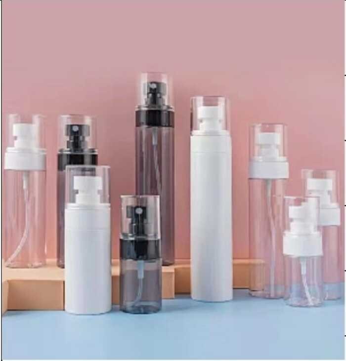 30Ml 60Ml 100Ml UPG BLACK WHITE Alcohol Spray Bottle Atomizer Nano Mist ...