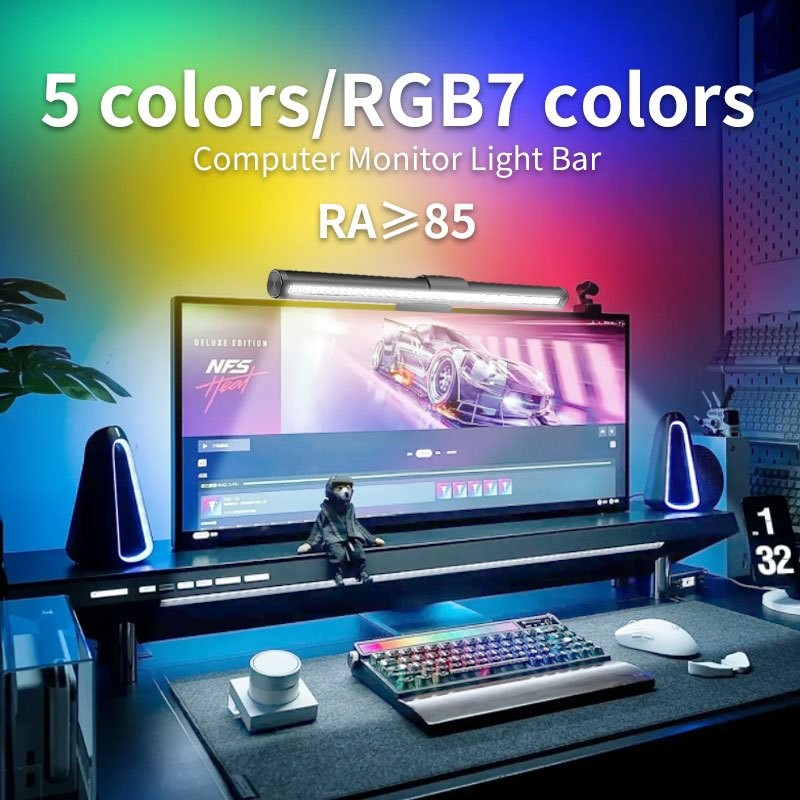 ♞Led Monitor Light Bar Usb Direct facing screen Computer Display Screen ...