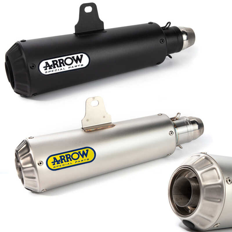 51mm Universal Motorcycle ARROW Exhaust Muffler Pipe Tube For Honda ...