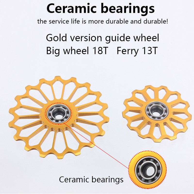 RACEWORK ceramic bearing carbon fibre rear derailleur road bike large ...