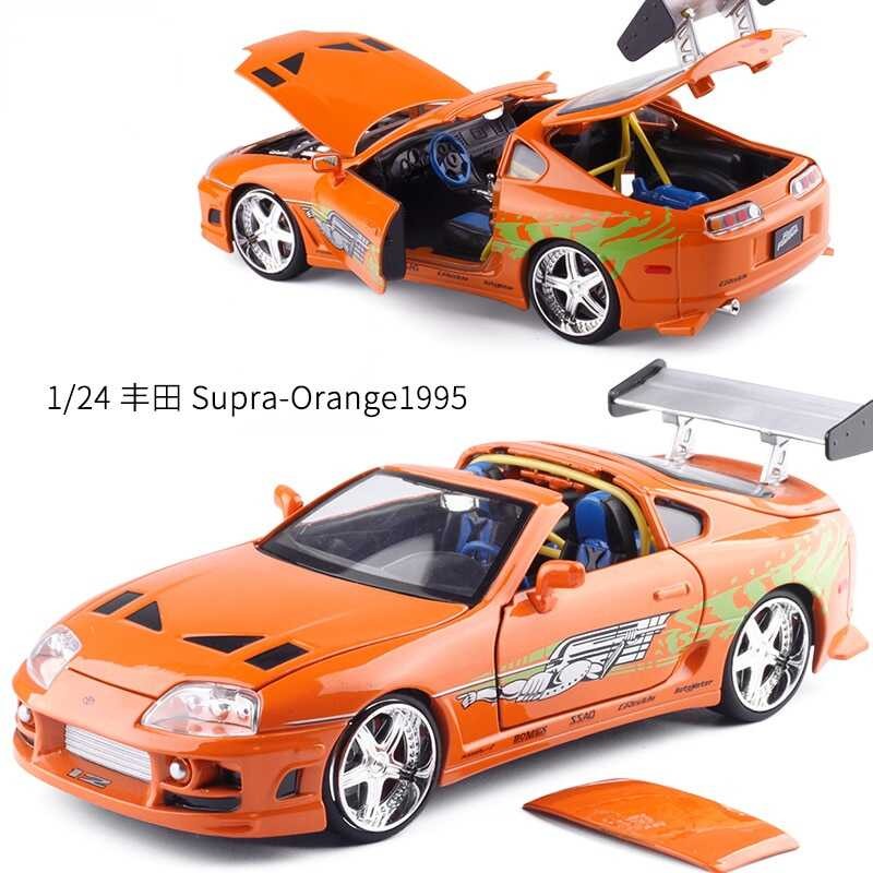 1 24 Fast Jada And Furious BrianS 1995 Toyota Supra High Simulation