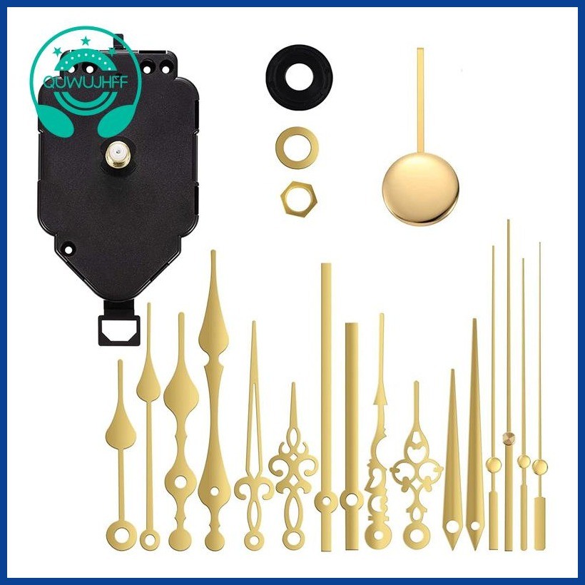 Wall Silent Pendulum Quartz Clock Movement, Pendulum Clock Mechanism ...