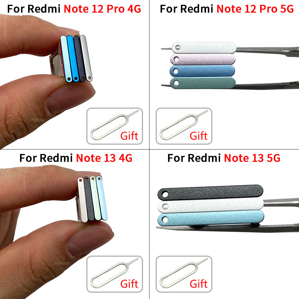 For Note 12 Pro 4G 5G Note 13 4G 5G SIM Card Tray Slot Holder ...