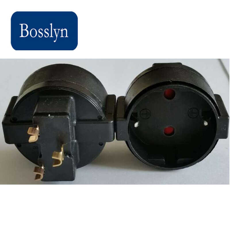 Industrial direct sales IP44 European standard wiring power socket ...