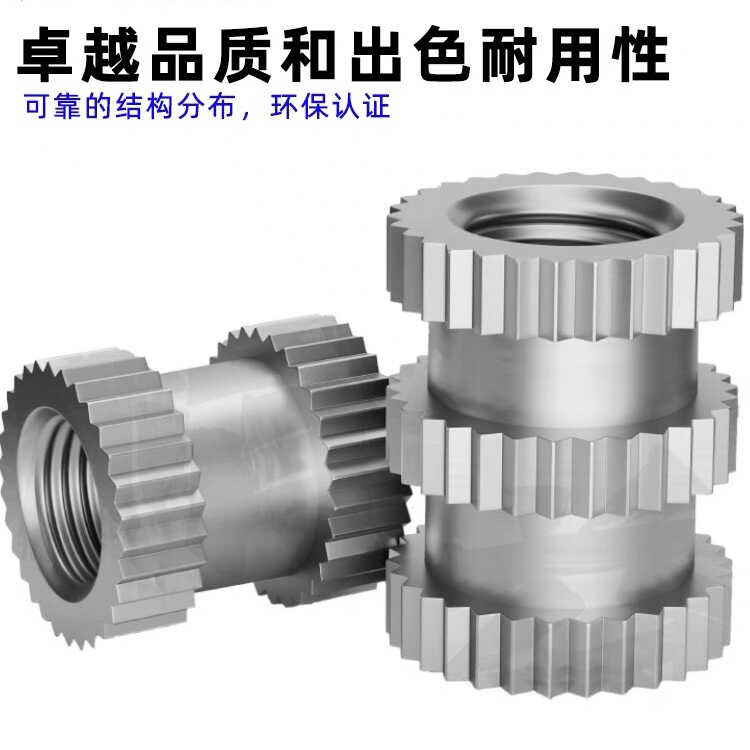 Stainless Steel GB809A Injection Nut Through Hole Pre embedded Thread ...