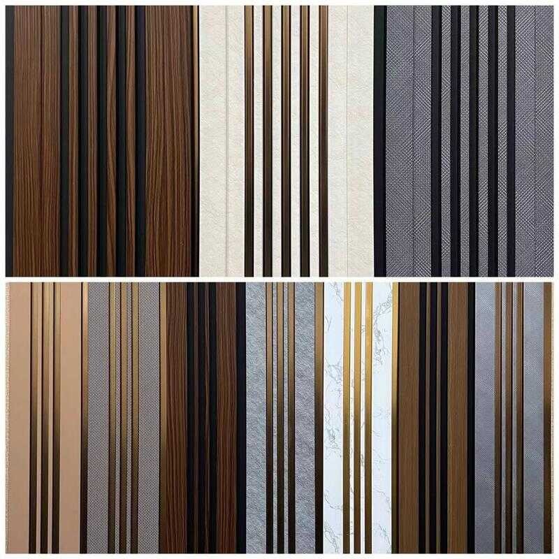 PVC Wall Panel 12Pcsceiling High Quality Grooved Panel For Living Room ...
