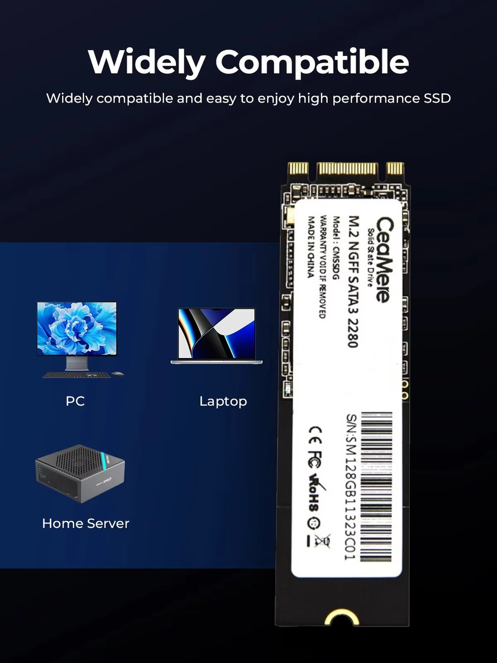 M.2 Nvme Ssd 4tb - 3.5 / Computer Storage Drive / CO