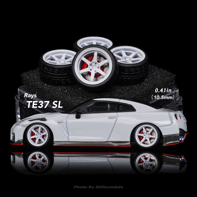 Chika 2 ☆ 1/64 Wheels For Diecast Cars With Rubber Tires · Refitting ...