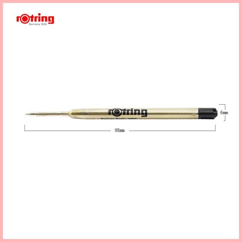 Rotring G2 M ballpoint Refill blue/black ink matched rapid PRO ...