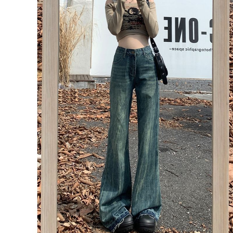 Fashion American Slightly Flared Jeans Women main image 1