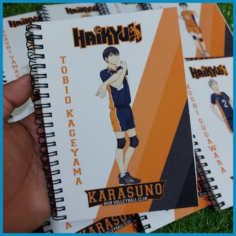HAIKYU!! Notebooks | KARASUNO HIGH Notebook | Shopee Philippines