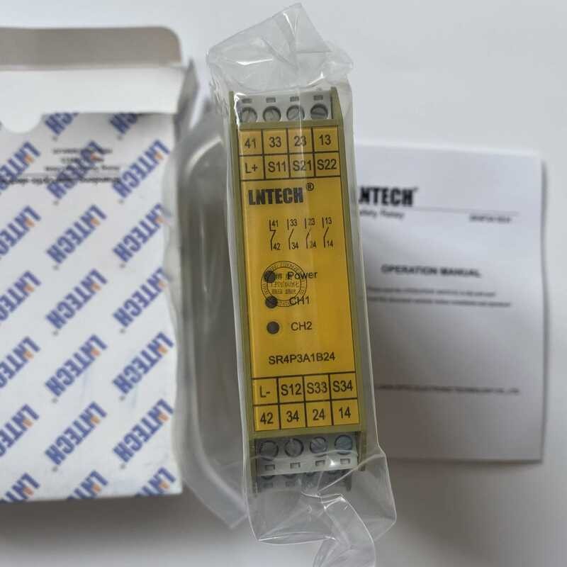 Tt Ong LNTECH Ryan Sr4p3a1b24/Sr4p2a1b24s Safety Relay Survey | Shopee ...