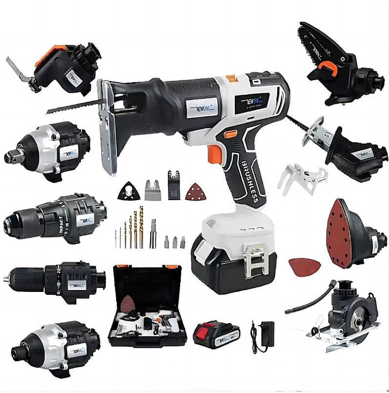 Brushless Cordless Screwdriver Impact Drill Wrench Chain Circular ...