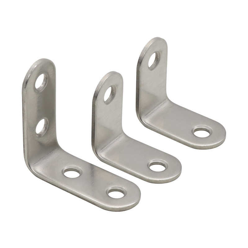 Thickened Stainless Steel Angle Bracket, Angle Iron L-Shaped 90 Degree ...
