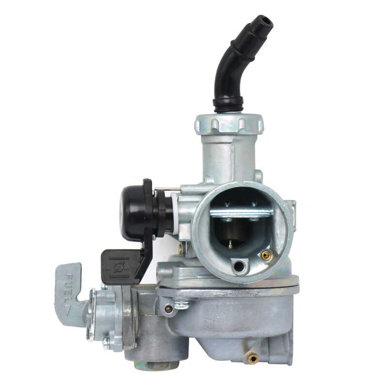 OUMURS Chrome Carburetor For Honda ATC110 ATC90 & TRX125 – 22mm Intake, Hand Choke