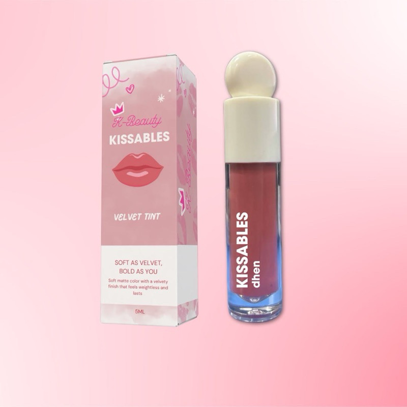K-Beauty by Meldhen Kissable Velvet Tint Soft Matte Lipstick (dhen ...
