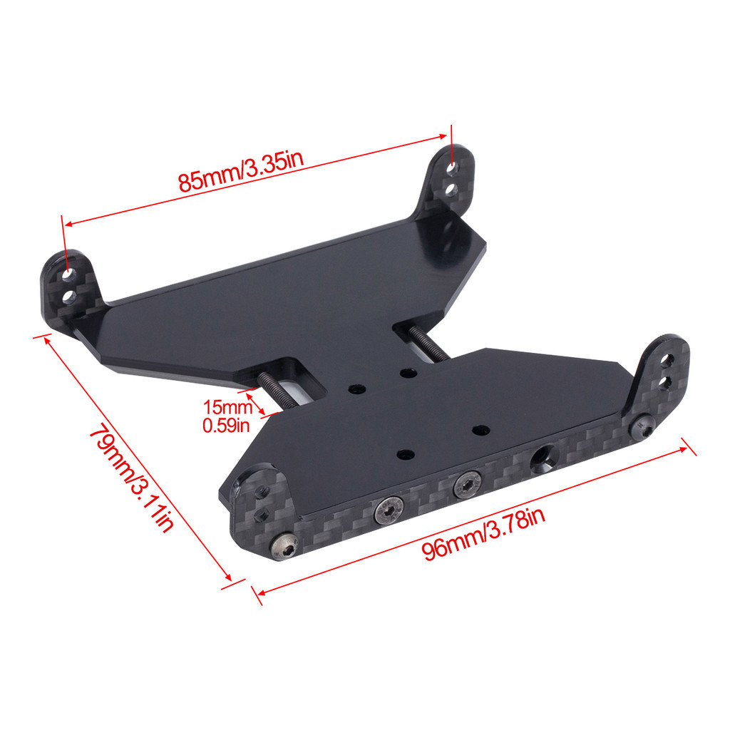 Contrappesi In Ottone Per Assali RC Crawler 1/10 – Per Axial Capra E SCX10 III (2 Pezzi)