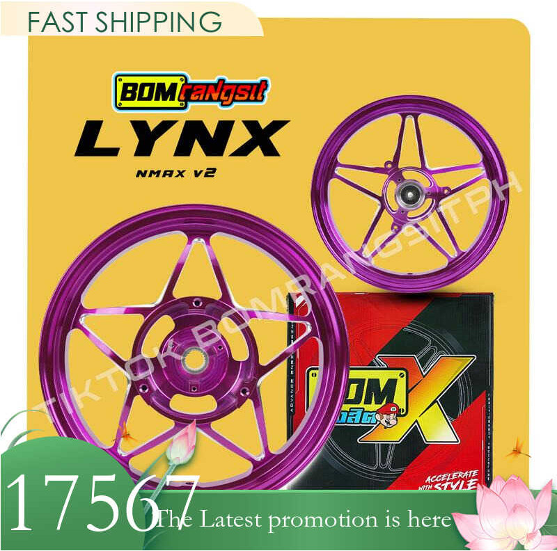 BOM RANGSIT BOMX LYNX CNC NMAX V2 2020 STAR MAGS 14S 5 SPOKES | Shopee ...