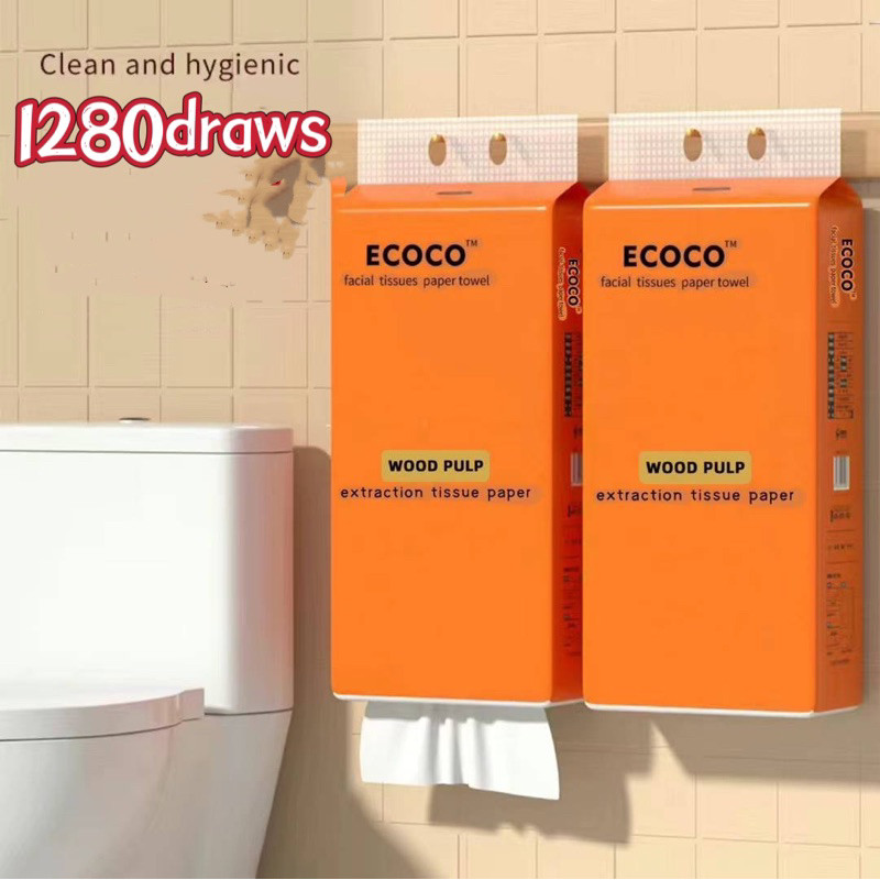 Ecoco Wood Pulp Extraction Tissue Paper | Shopee Philippines