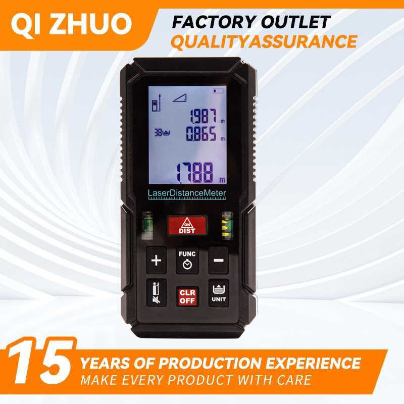 Laser rangefinder, handheld red light measurement, electronic ruler ...