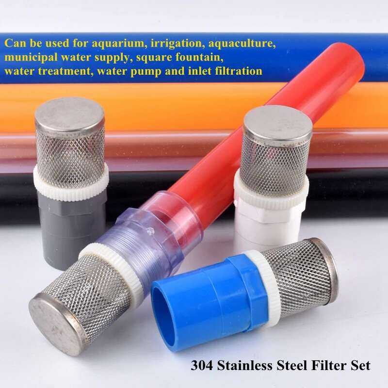 Filter W El Pvc/Upvc Pipe Set Aquarium Tank Water Pump Inlet Tube ...