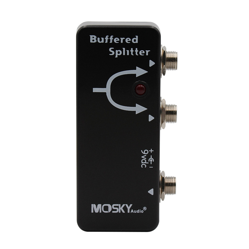 MOSKYaudio BUFFERED SPLITTER Guitar Effect Pedal Signal Buffer Splitter ...