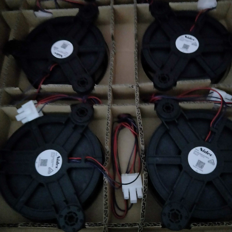 Ventilateur De Refroidissement Pour Réfrigérateur Nidec - Modèle GW12E12MS1AZ-52Z32, 12V, 0.33A, 3 Fils