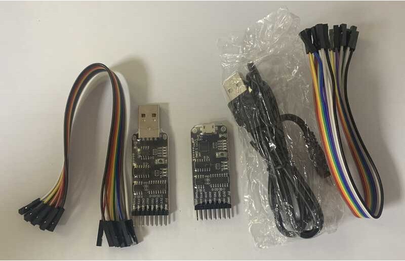 Ten in one multifunctional serial port module CP2102 CH340 USB to TTL ...