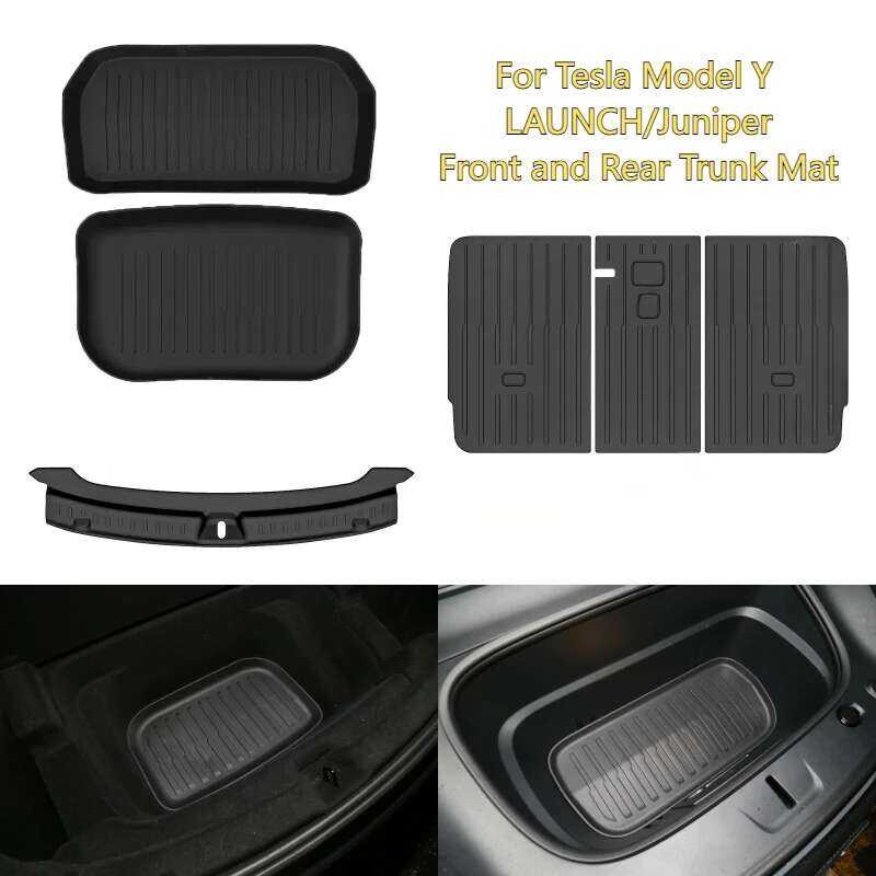 Tt Para Sa Tesla Model Y Launch/Juniper 2025 Front Rear Trunk Cushion ...