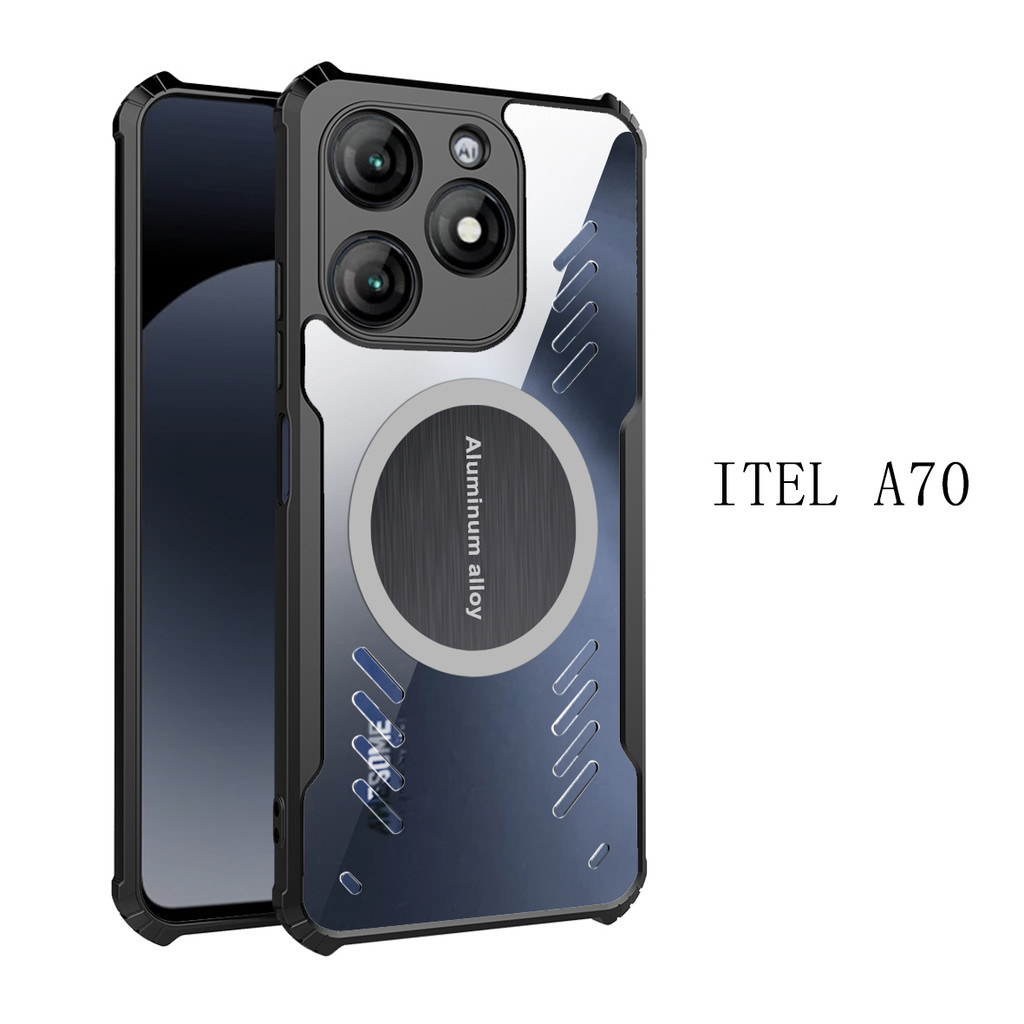 Heat Dissipation Phone Casing For itel RS4 S666LN Case Four-corners ...