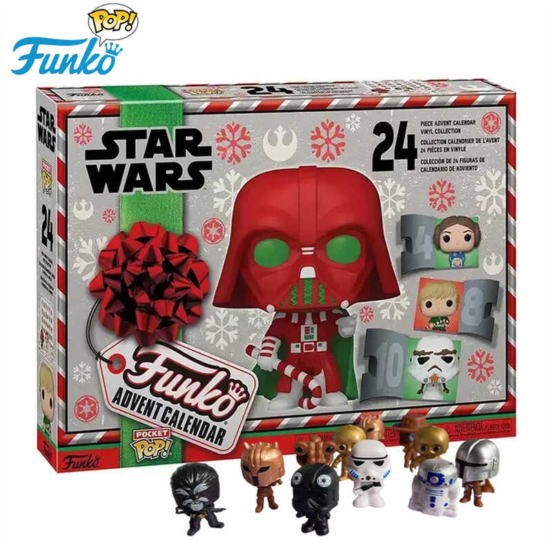 Funko Pop Advent Calendar Series Anime Action Figure 24 Day Countdown