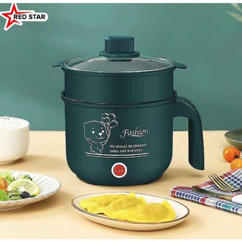 Red Star Multi Electric Hot Pot Mini Rice Cooker Small 1.8L Cookers Non ...