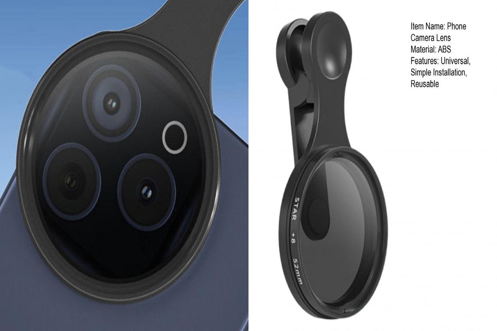 52mm Clip-on CPL Phone Camera Lens Filter, CPL Timor-Leste - View #4