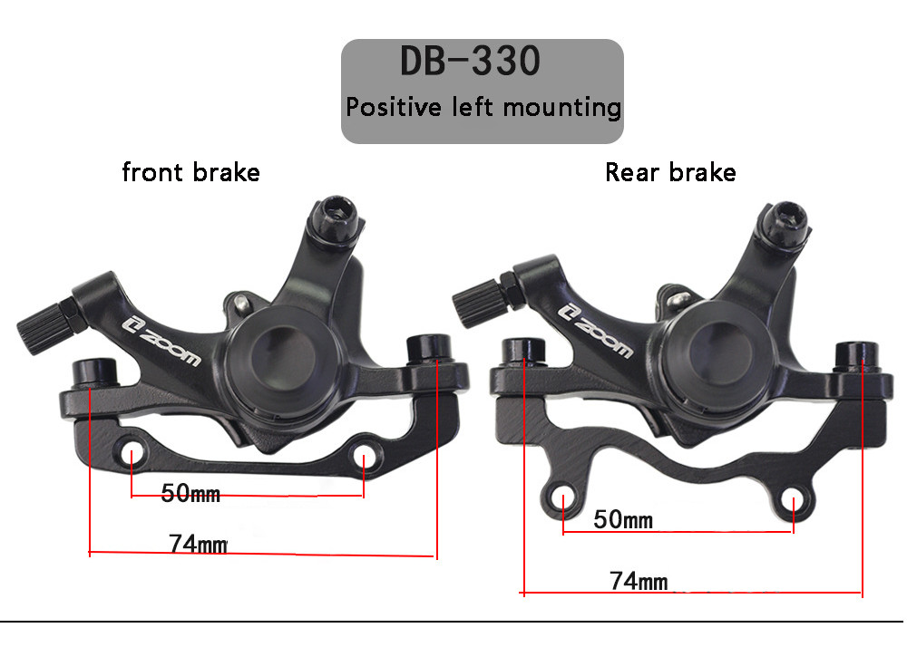 ZOOM-Mountain Bike Disc Brake, DB160, DB331, DB330, Scooter, Reverse ...